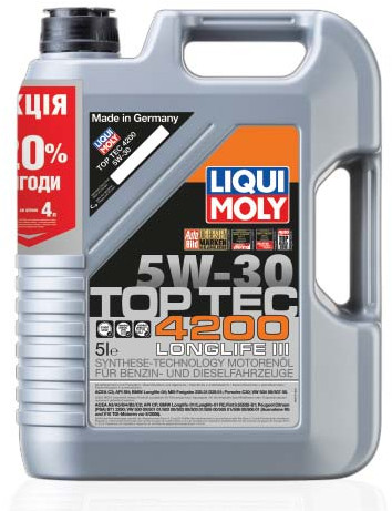 Liqui Moly Top Tec 4200 5 литров по цене 4-х