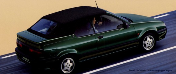 Фото RENAULT 19 II фургон 1.2