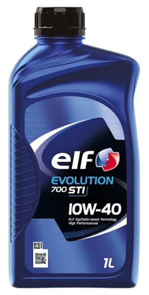 

Масло моторное 10W-40 Evolution 700 STI 1л ELF ELF0064