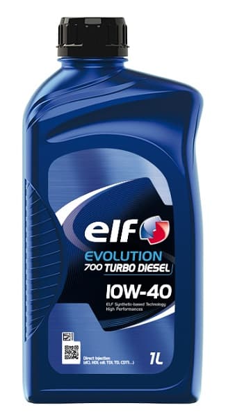 

Масло моторное 10W-40 Evolution 700 Turbo Diesel 1л ELF ELF0066