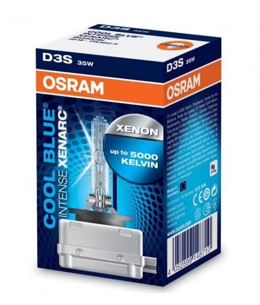 

Лампа ксенон D3S PK32d-5 Cool Blue Intense XenArc OSRAM 66340CBI
