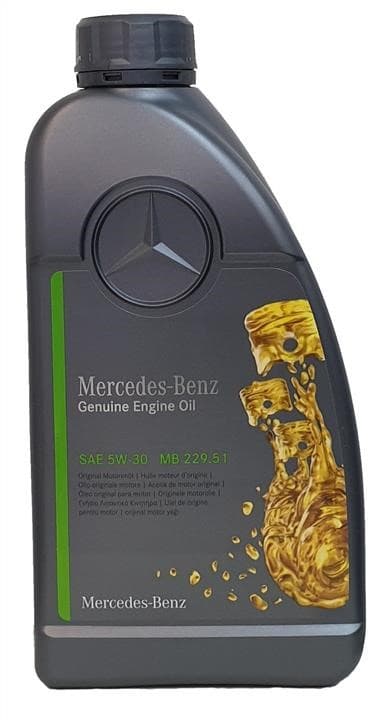 

Масло моторное 5W-30 229.51 1л MERCEDES A000989690611ALEE