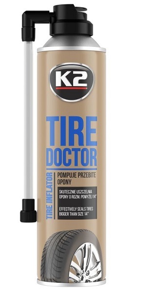 

Вулканизатор шин TIRE DOKTOR аэрозоль 500мл K2 B311
