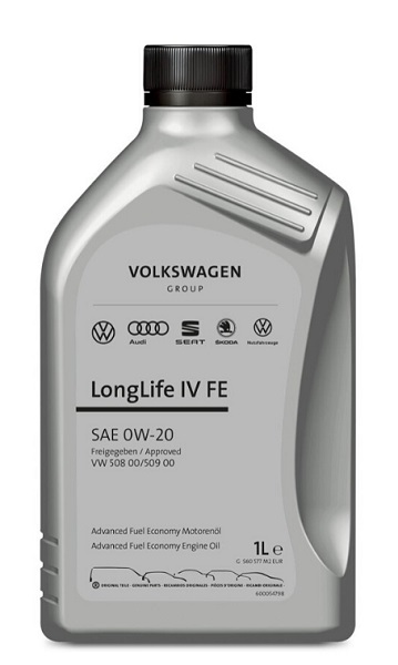 

Масло моторное 0W-20 LongLife IV FE 1л VAG GS60577M2
