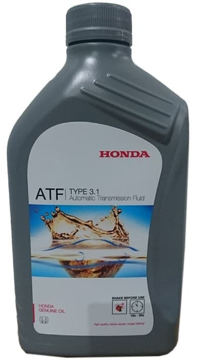 

Масло трансмиссионное ATF 9at type 3.1 1л HONDA 0826399901HE