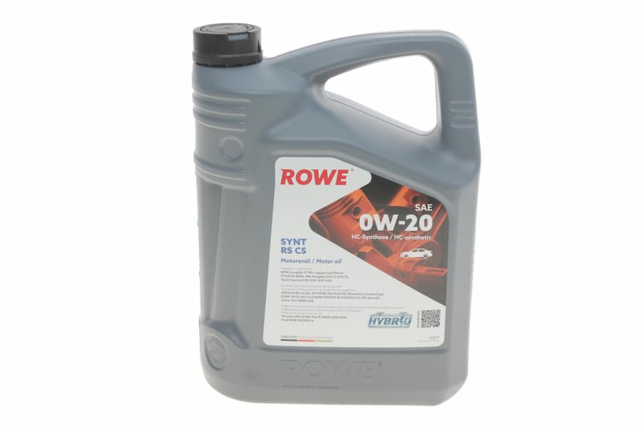 Масло моторное 0W-20 HIGHTEC SYNT RS C5 5л ROWE 20379005099
