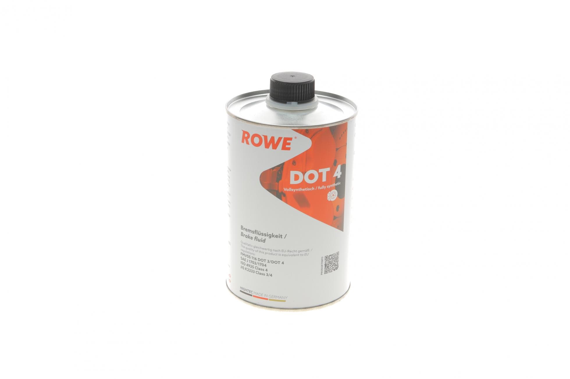 Тормозная жидкость DOT4 HIGHTEC 1л ROWE 25109001099