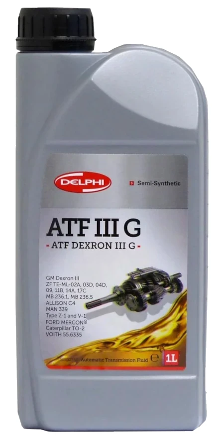 Масло трансмиссионное ATF Dexron III-G 1л DELPHI 93892748