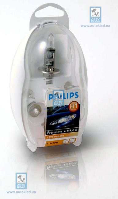 

Лампы набор H1+P21/5W+P21W+PY21W+W5W PHILIPS 55472EKKM