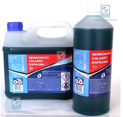 Антифриз G11 тип C синий концентрат 1л AD ANTIFREEZEC1L