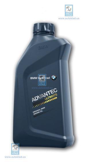 

Масло моторное 5W-40 Moto Advantec Ultimate 1л BMW 83122405887