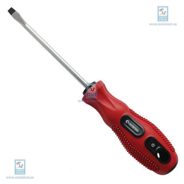 Отвертка шлицевая Sl3*75мм INTERTOOL VT3101