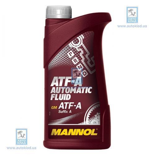 Масло трансмиссионное ATF-A Automatic Fluid 1л MANNOL MN2801
