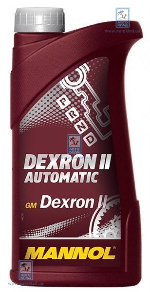 Масло трансмиссионное ATF Dexron II Automatic 1л MANNOL MN2851