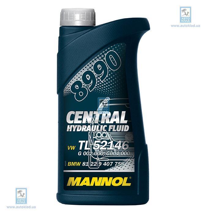 Жидкость гидравлическая 8990 Central Hydraulic Fluid 0.5л MANNOL MN3012