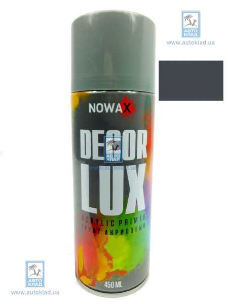 Грунтовка акриловая Decor Lux Primer Slate Grey 450мл NOWAX NX48035