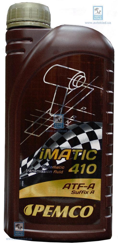 Масло трансмиссионное ATF type A iMATIC 410 1л PEMCO PM5941