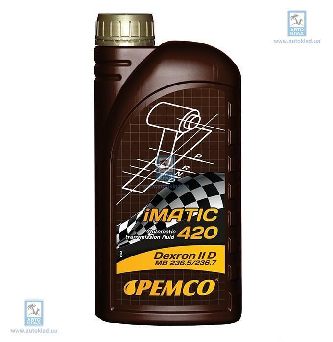 Масло трансмиссионное ATF Dexron II-D iMATIC 420 1л PEMCO PM5951