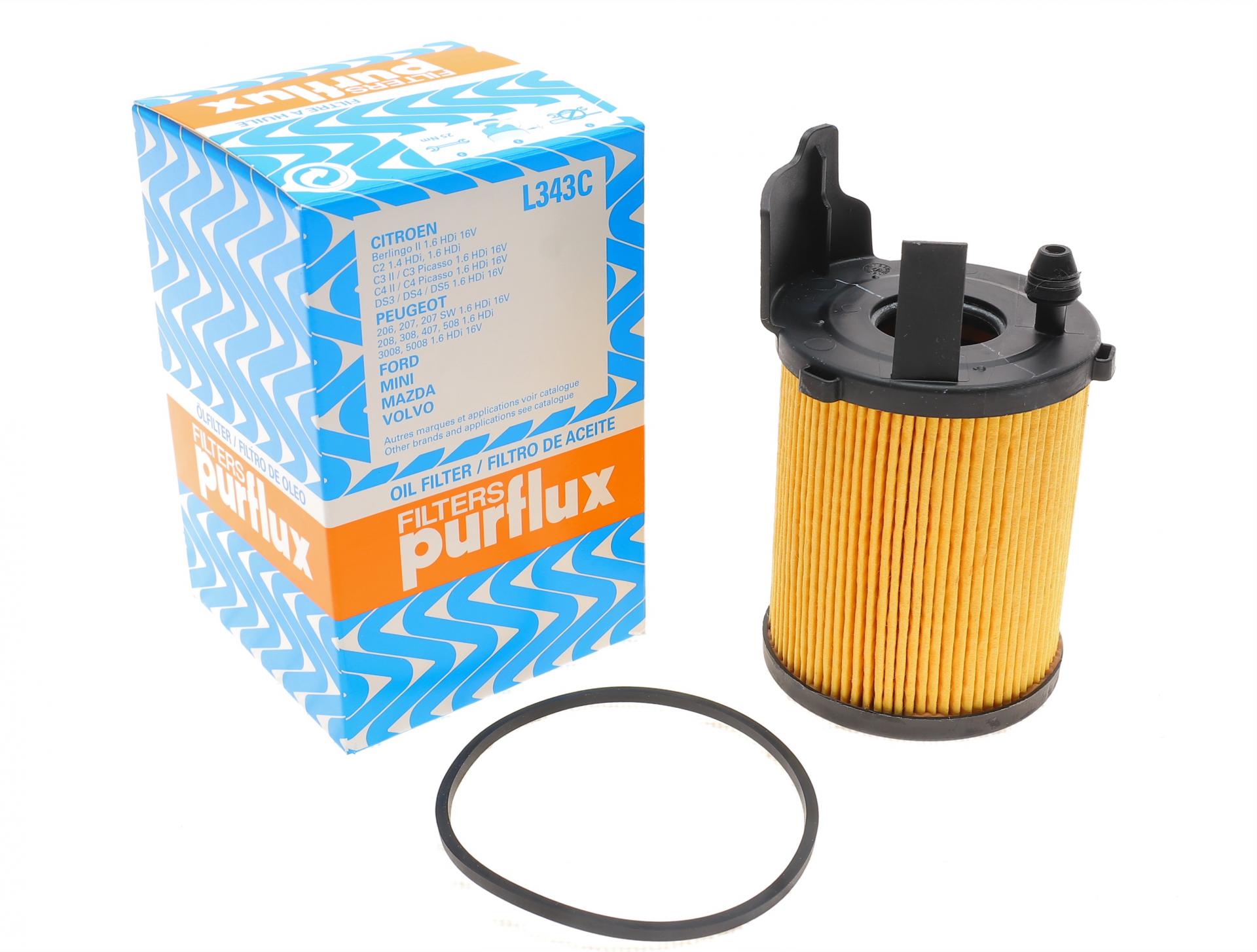 Фільтр оливи PURFLUX L343C